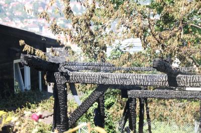 Stuttgart-Ost: Lagerschuppen abgebrannt 